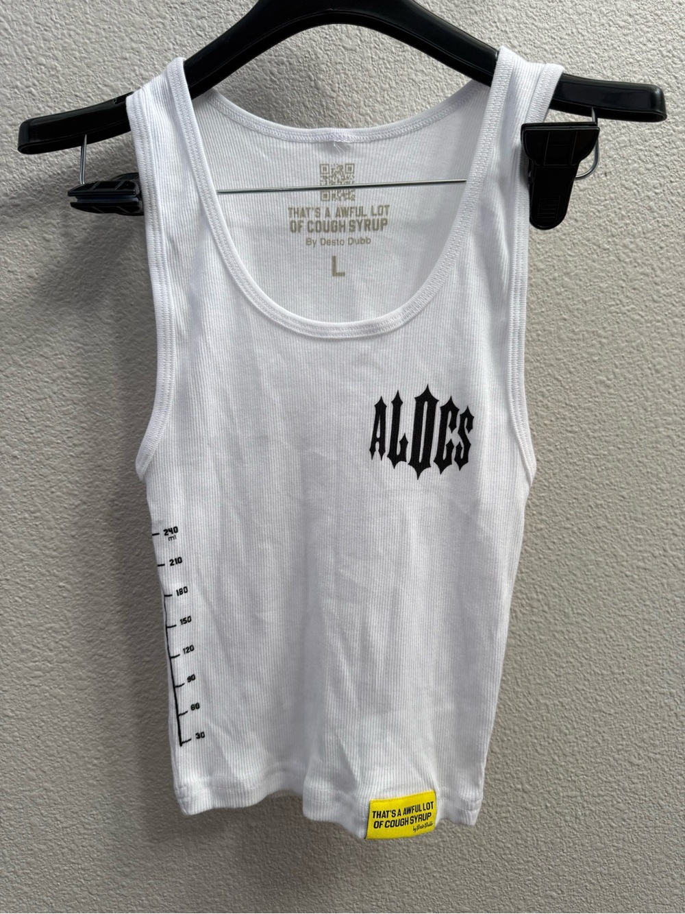 Awful Lot Of‎ Cough Syrup Desto Dubb Tank Ribbed